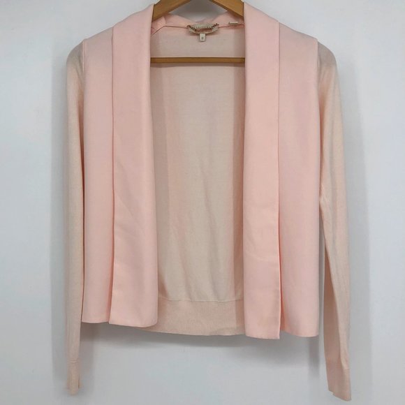 Ted Baker Faiyly Pale Pink open cardigan size 0 (XS) - Picture 14 of 15